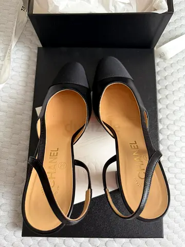 Chanel heels  slingbacks