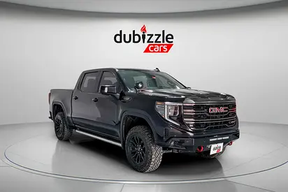 AED 2583/month | 2022 GMC Sierra 1500 AT4X | GCC Specs | Ref#427663
