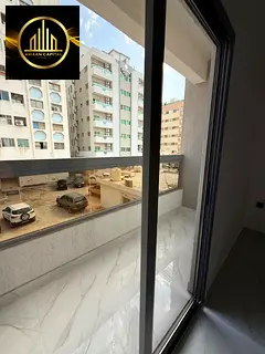 One bedroom and living room, first occupancy, for annual rent in Ajman
