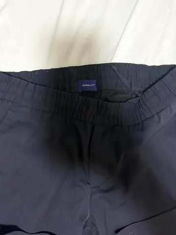 GANT navy jogger pants, like formal ones