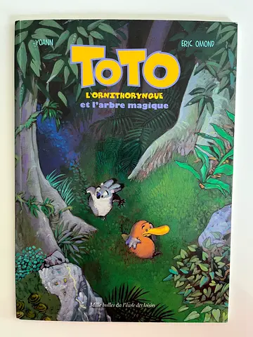 Toto lornithorynque et larbre magique — French illustrated childrens picture book