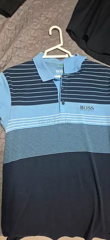 Hugo Boss striped polo shirt - good condition