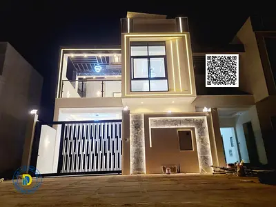 Next to Al-Hamidiyah Park, a villa with 5 rooms a rooftop, including electricity, water, air conditioning, and registration fees. The price is att