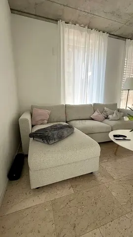 IKEA vimle L Shape Sofa Beige Good condition