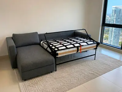 Ikea vimle L shape sofa bed with mattress