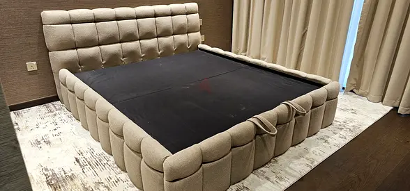 Stylish Bed Frame with Storage