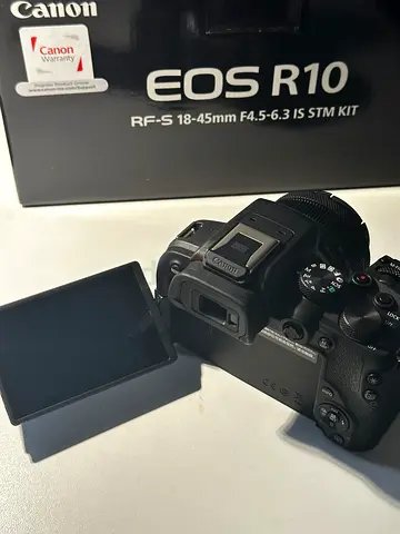 Canon R10 + RF-S 18-45 Lens | Like New | Light Use