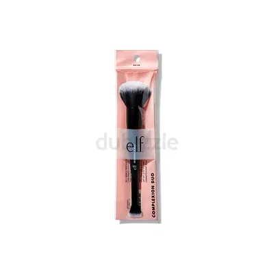 e.l.f. Complexion Duo Brush - 2-in-1 Concealer  Foundation Makeup Brush (Vegan  Cruelty-Free)