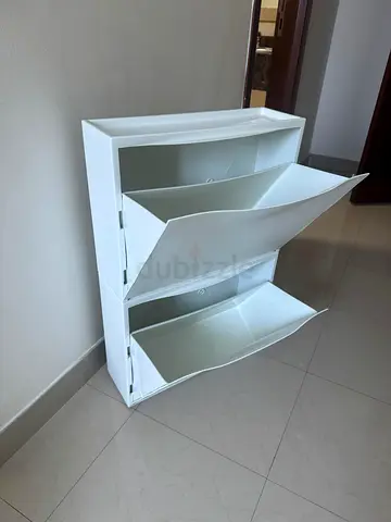 Modern White Storage Cabinet