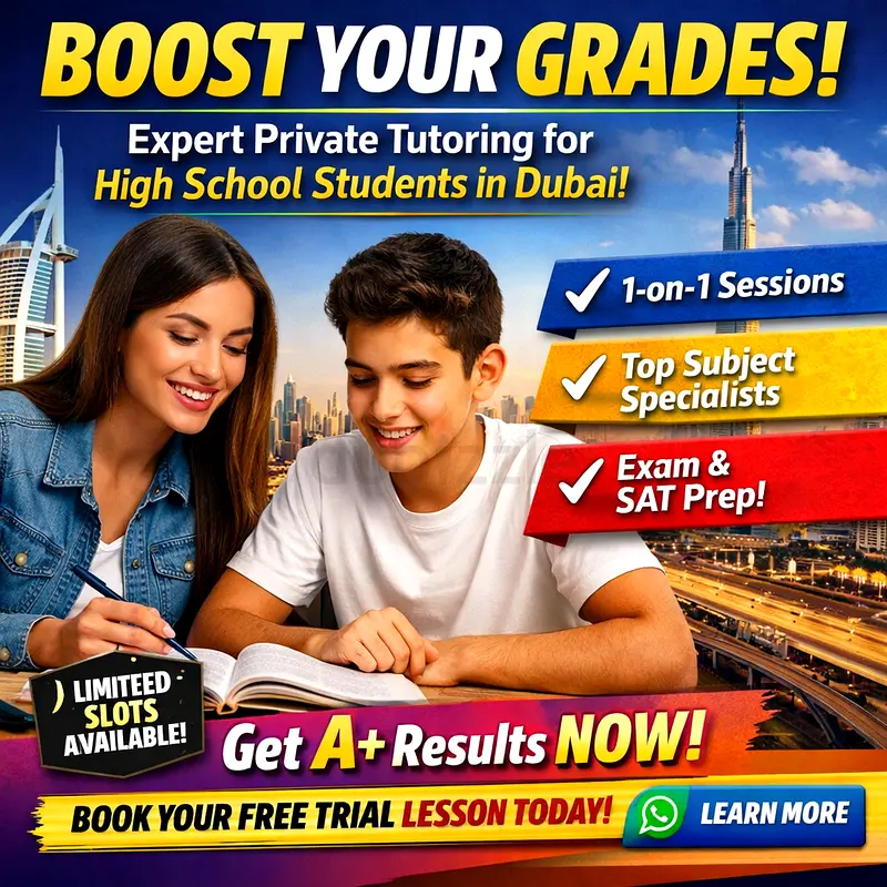 Best Home Tutor UAE | Private Tuition Near Me | All Subjects | dubizzle