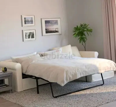 Ikea gronlid L shape sofa bed with mattress