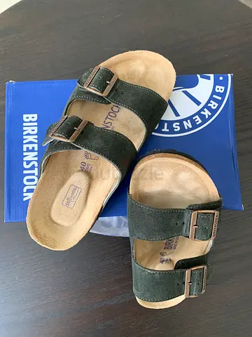 Birkenstock Arizona suede sandals - gently used