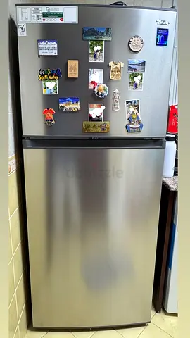 Stainless steel double-door 520L refrigerator- 10 months old