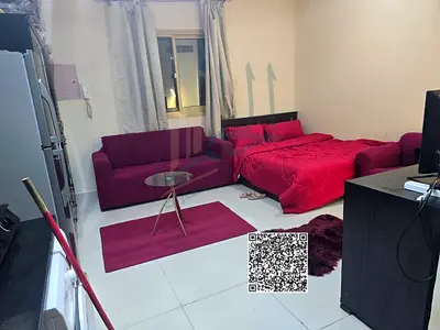 استوديو للايجار الشهري مفروش شامل جميع الفواتير شارع الكوين النعيميه 1 امارة عجمان