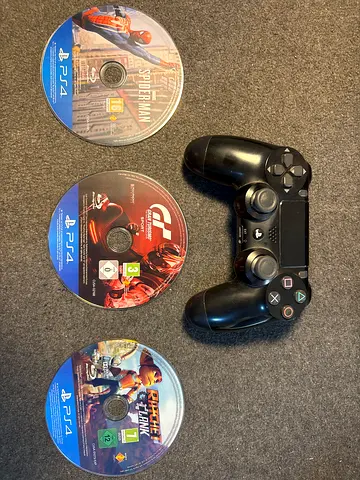 PS4 games and sony dualshock 4 controller (negotiable)