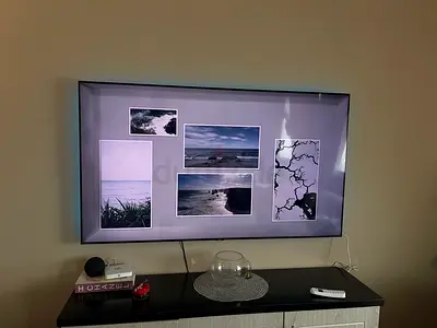 Samsung 65-inch Crystal UHD 4K Smart TV (TU8000 Series).