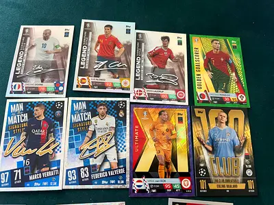 Football Trading Cards Collection