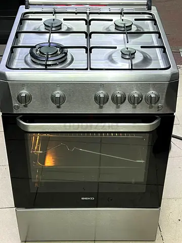 Beko 4-Burner Gas Cooker with Oven - Good Working Condition