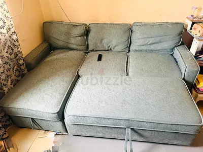 L shaped sofa cum bed for sale