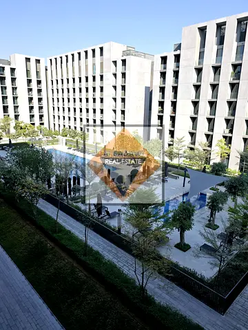 Modern 1BHK, 2 Bath Smart Apartment with Stunning Pool View