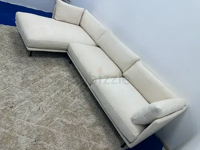 Excellent condition cratebarrel lshape sofa