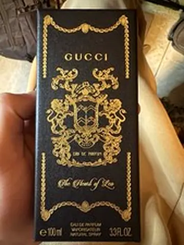 Gucci the head of Leo perfume available
