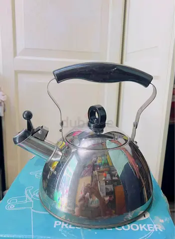 My stainless steel stovetop whistling kettle - used, works well