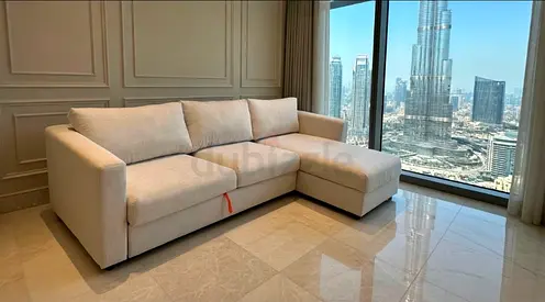 Ikea vimle L shape sofa bed with mattress