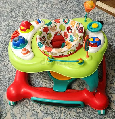 Baby walker with jumper
