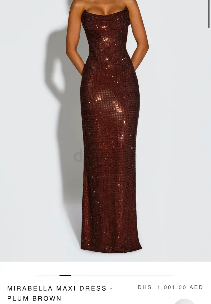 chinese dress ladies Buy Mirabella Maxi Dress - Plum Brown main image 0