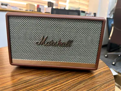 Marshall Bluetooth Speaker - Brown, Working Condition