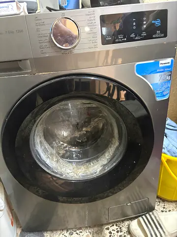 Front-load washing machine (used) — working condition