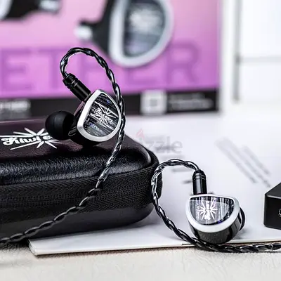 Linsoul Kiwi Ears Aether In Ear Monitor, 15.3mm Large Planar Driver IEM Earphone