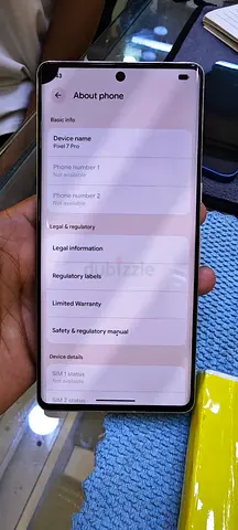 Google pixel 7 pro 128gb