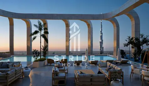 1BR Apartment | Panoramic Burj & Skyline Views | DWTN Residences