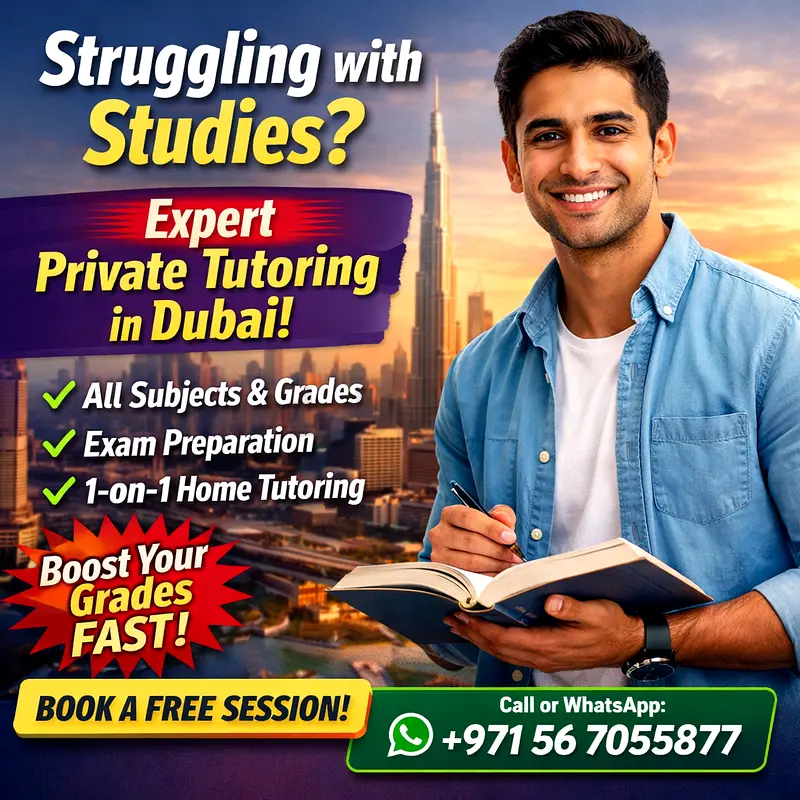 Best Home Tutor UAE | Private Tuition Near Me | All Subjects | dubizzle
