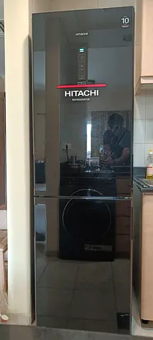 My Hitachi black glass refrigerator - well maintained
