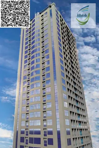 STOP SCROLLING! Beautiful Two Bedroom Apartment For Rent only 36000 With Parking AC free in Gulf Tower, Ajman