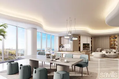 Type 07| High Floor|Fully Furnished|Private Beach