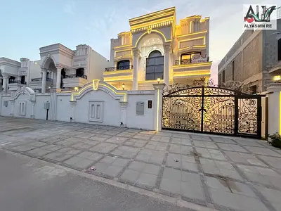 🏡 فيلا كلاسيكية فاخرة للبيع في الحليو 2 - عجمان مقابل حديقة الحميدية مباشرة | تشطيب VIP