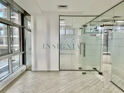 Attached toilet & pantry panoramic view, with partitions vacant