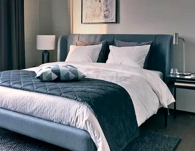 Super King Size Luxurious Design Custom Made Bedframe,Hydraulic Storage Can be Installed