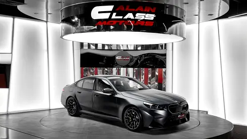 BMW M5 - 2026 - GCC - Under Warranty and Service Contract