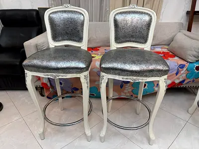 Modern Gastone luxury bar stools MADE IN Italy