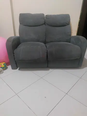 Cozy Grey Recliner Sofa for Sale