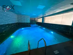 2BR + majlis in Al Mowaihat 3, gym &amp; pool, balcony, AED 50,000 yearly, 4 payments