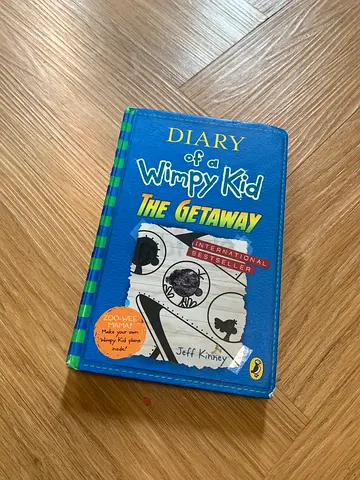 Diary of a wimpy kid book