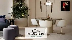 Furnished 1BR Apartment | Pool &amp; Skyline Views | Natuzzi Harmony Residences