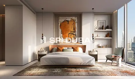 شقة بغرفة نوم واحدة | برج فيرف بي سيتي ووك | مفروشة | إطلالات متعددة على الأفق