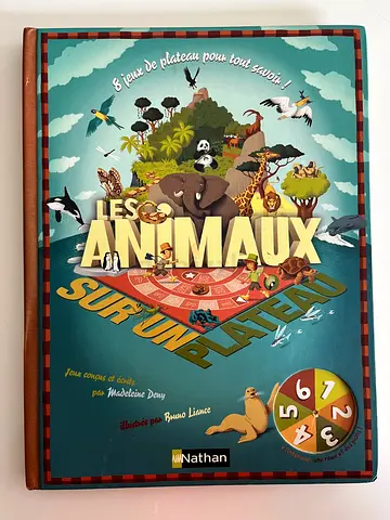 Les Animaux sur un Plateau — French animal board game (Nathan)